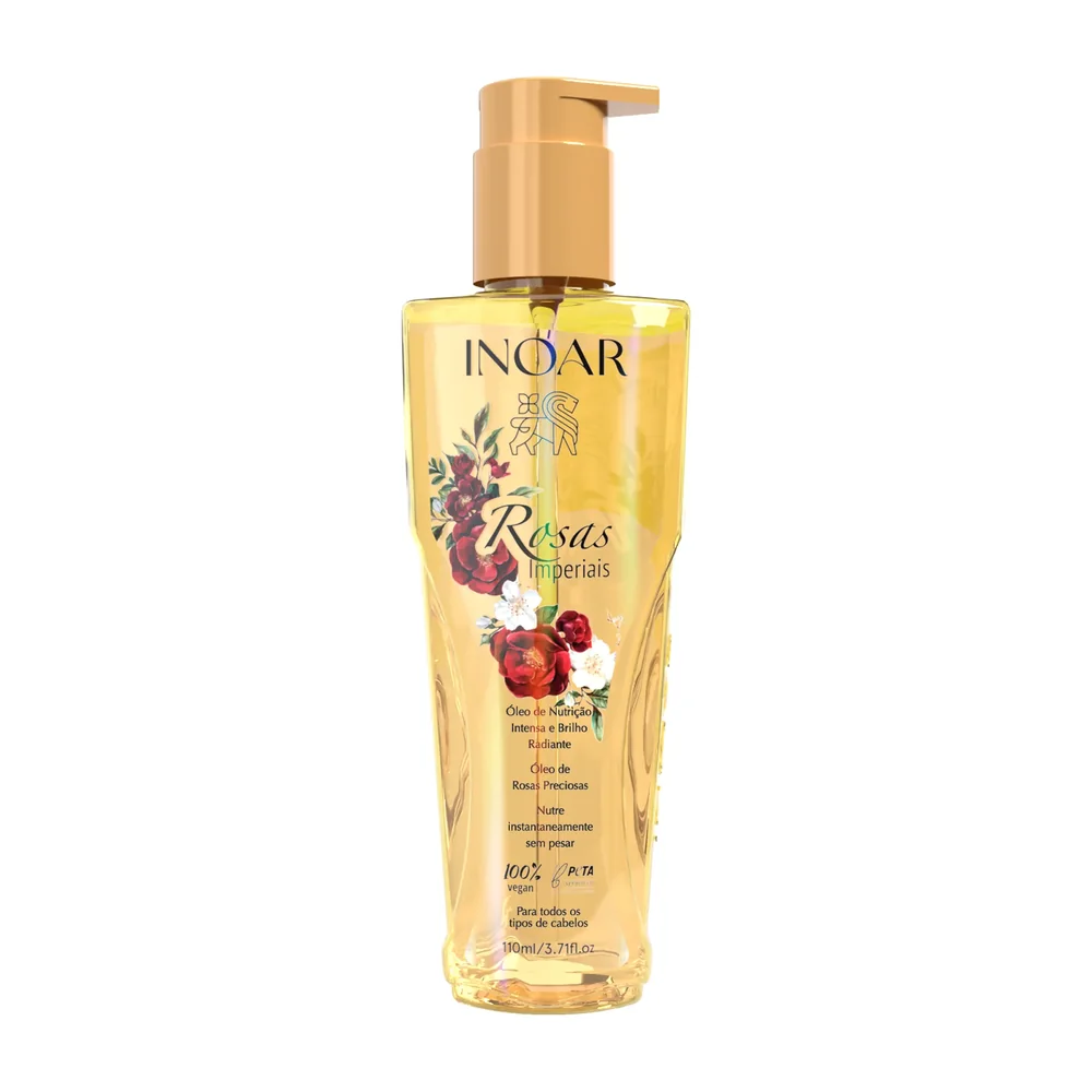 Huile de réparation Inoar Rosas Imperiais, packshot Inoar
