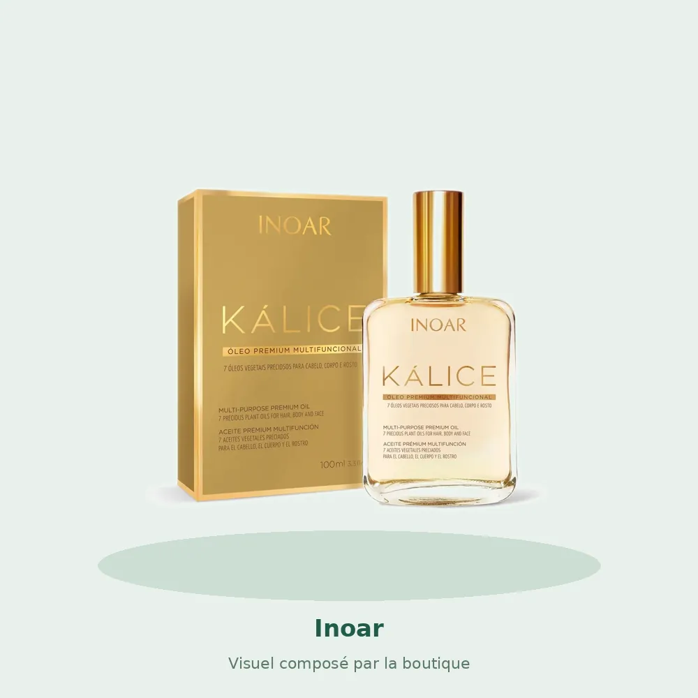 Huile Inoar Kálice, visuel composé par la boutique