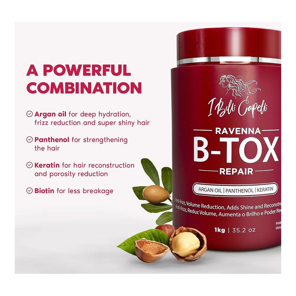 I Belli Capelli Ravenna B-Tox Hair Repair, vue 4 I Belli Capelli