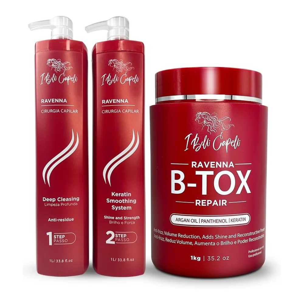 I Belli Capelli Ravenna Professional Keratin Hair B-Tox Hair Surgery, packshot I Belli Capelli