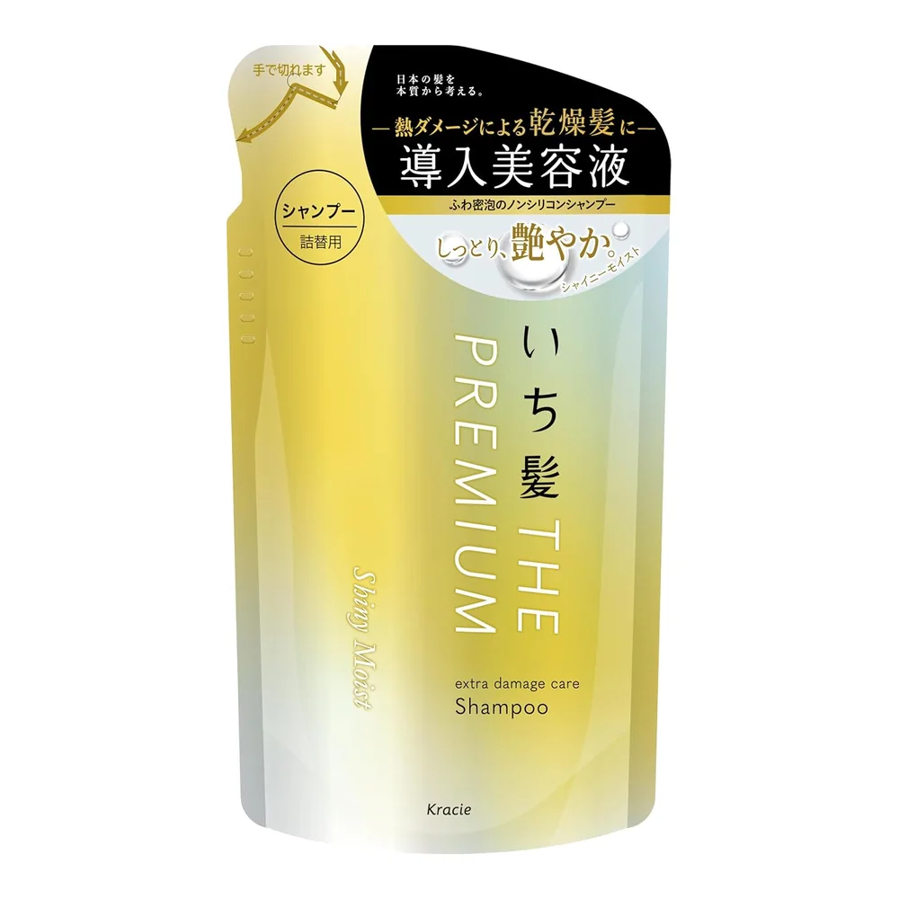 Ichikami The Premium Extra Damage Care shampooing recharge 340 ml, packshot Ichikami