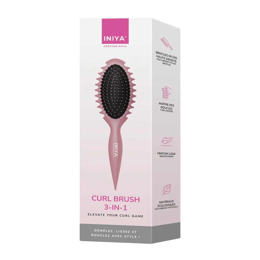 Iniya brosse 3 en 1 Curl Brush, packshot Iniya