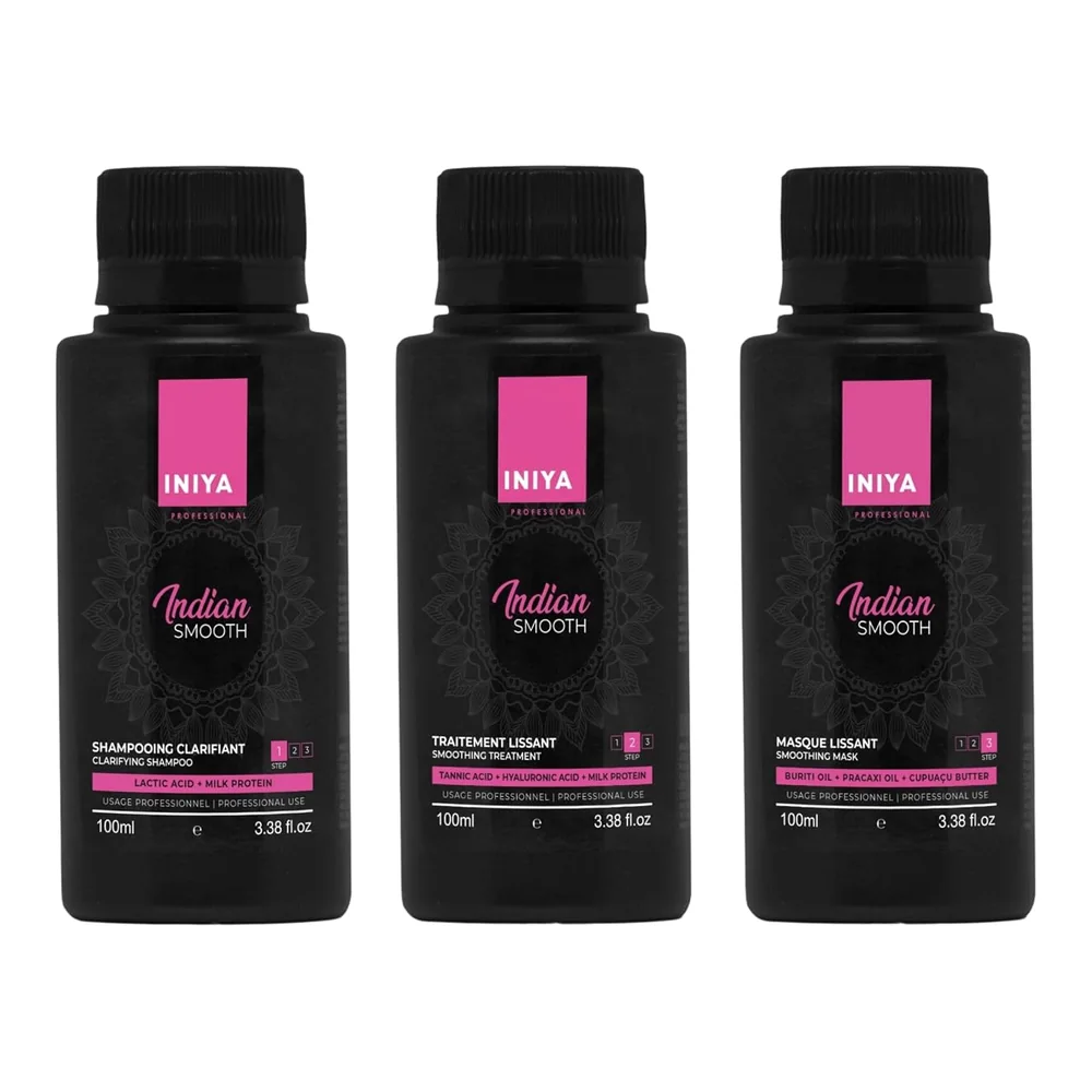 Iniya Indian Smooth lissage indien tanin 100 ml, packshot Iniya