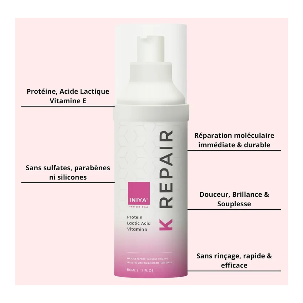 Iniya K Repair masque réparation moléculaire 50 ml, vue 2 Iniya
