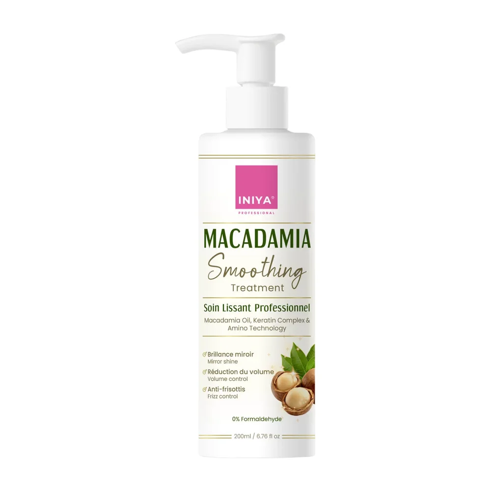 Iniya lissage brésilien Macadamia Smooth, packshot Iniya