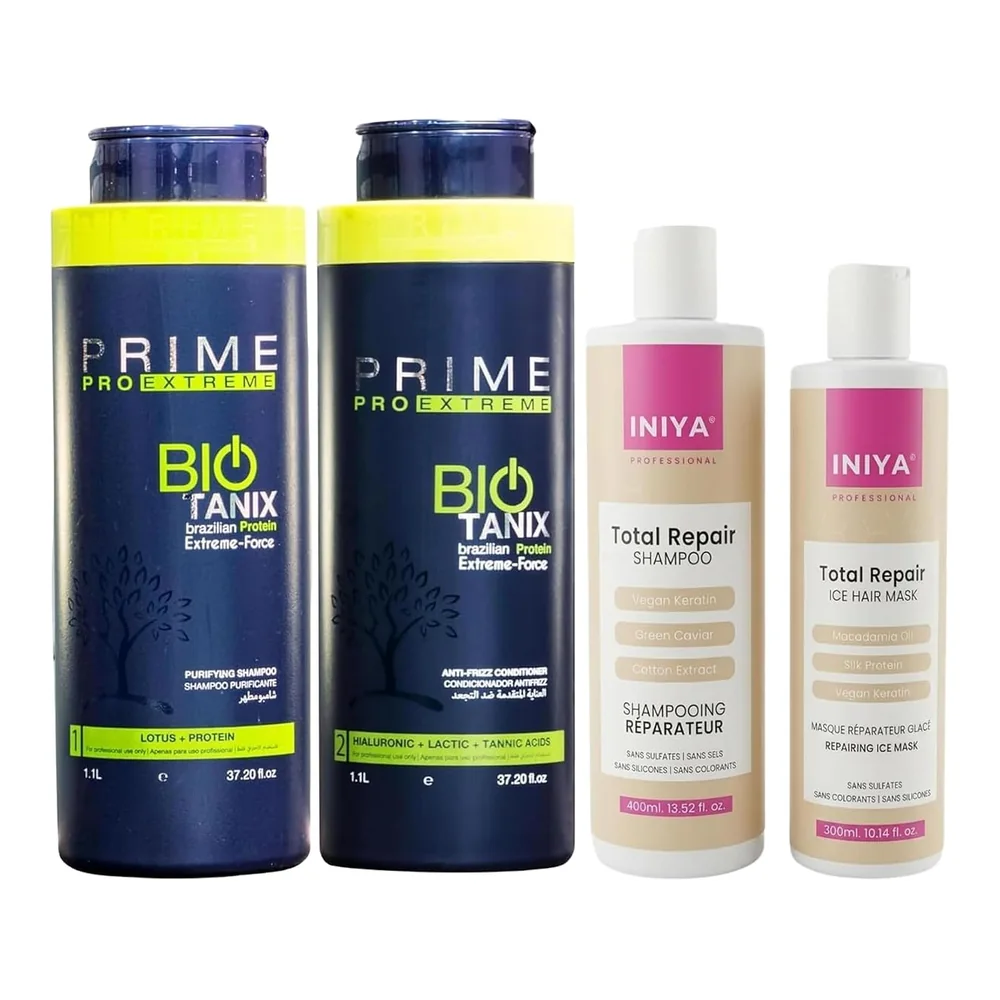 Iniya Prime Pro Extreme Bio Tanix kit taninoplastie, packshot Iniya