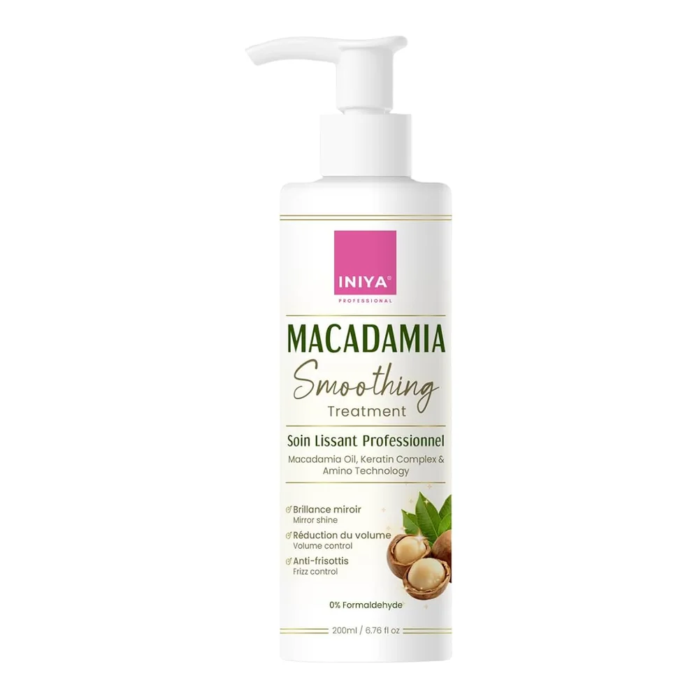 Iniya Professional Macadamia Smooth lissage brésilien, vue 2 Iniya