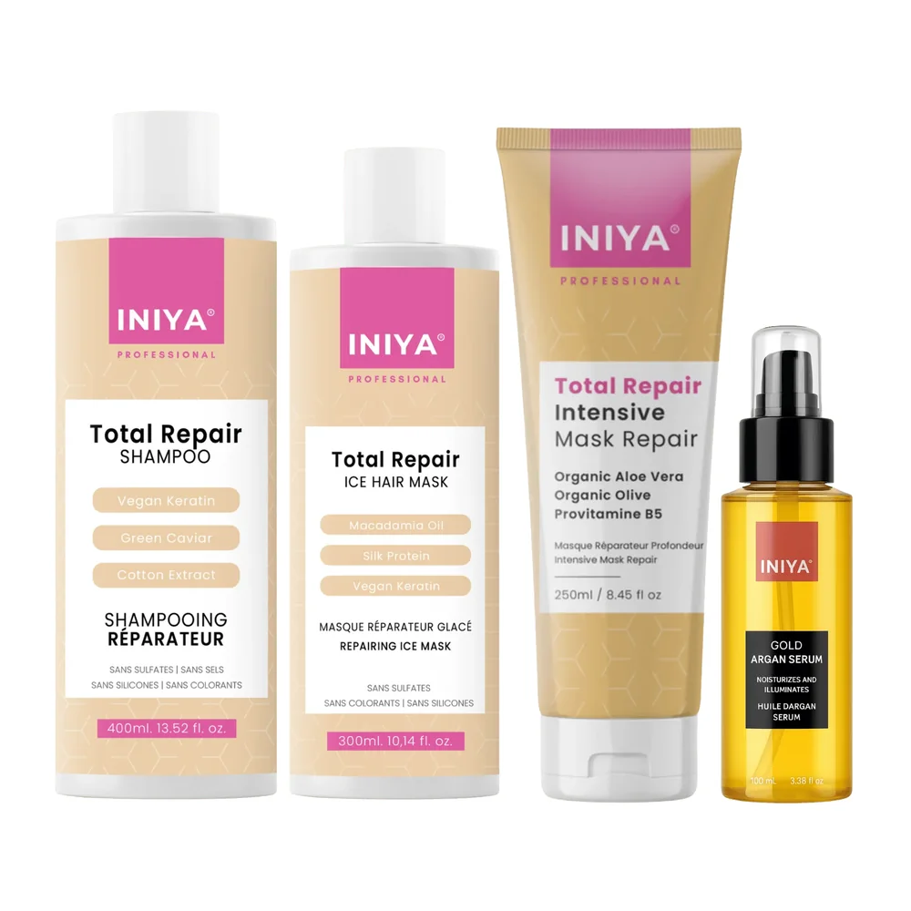 Iniya routine réparatrice ultime, packshot Iniya