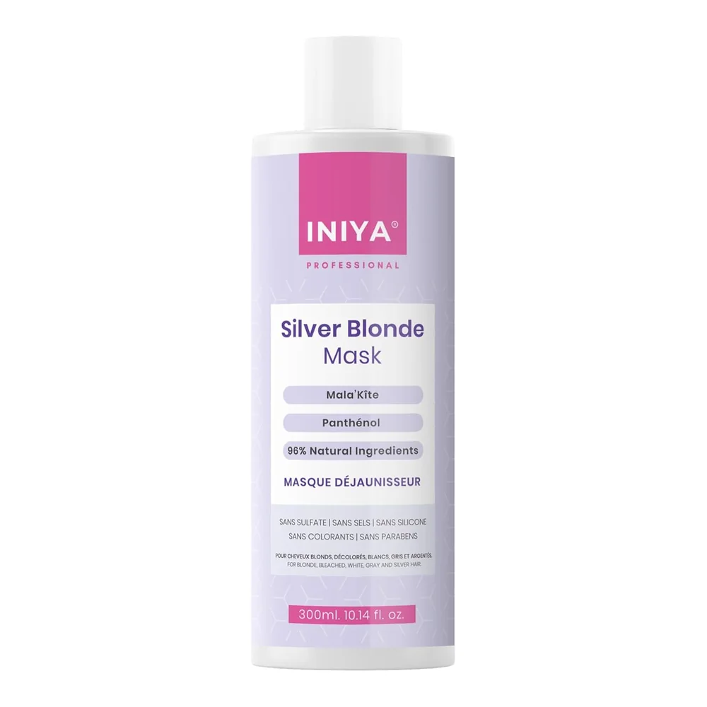 Iniya Silver Blonde masque déjaunissant 300 ml, packshot Iniya