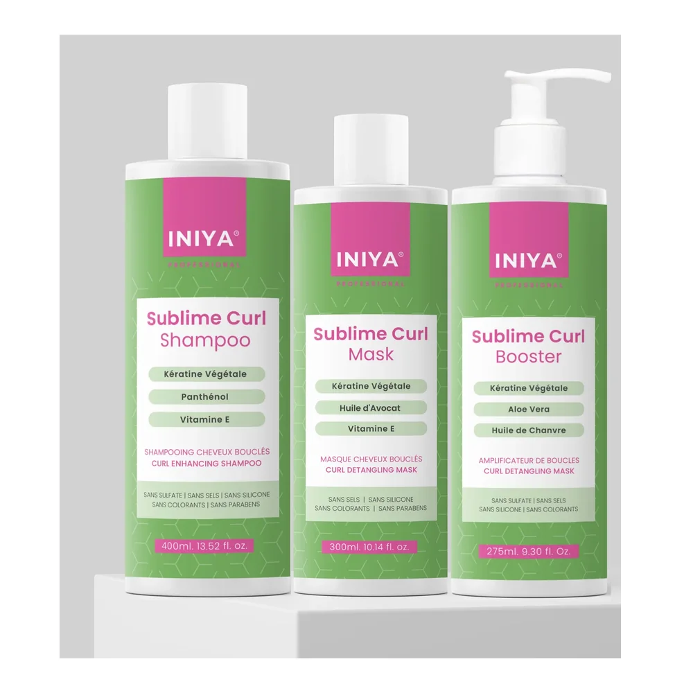 Iniya Sublime Curl Trio kit, packshot Iniya