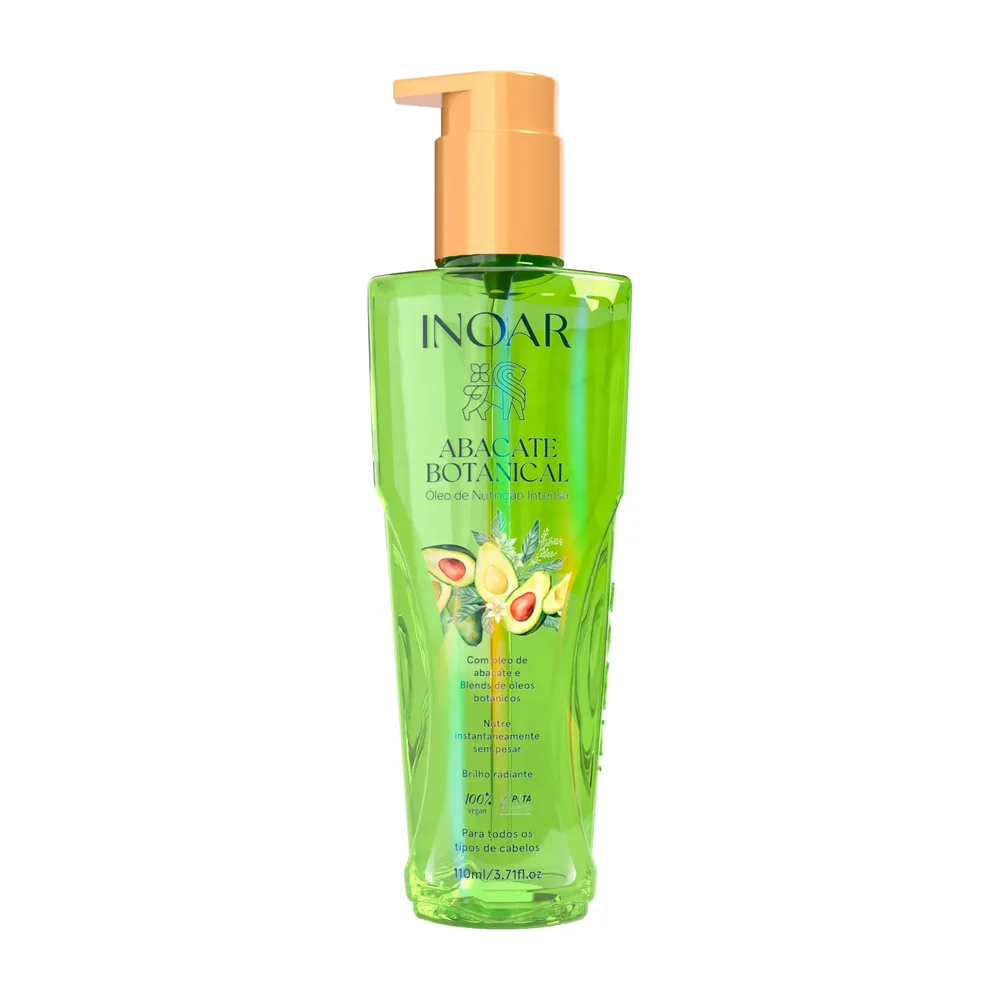 Inoar Botanical Abacate huile de nutrition 110 ml, packshot Inoar