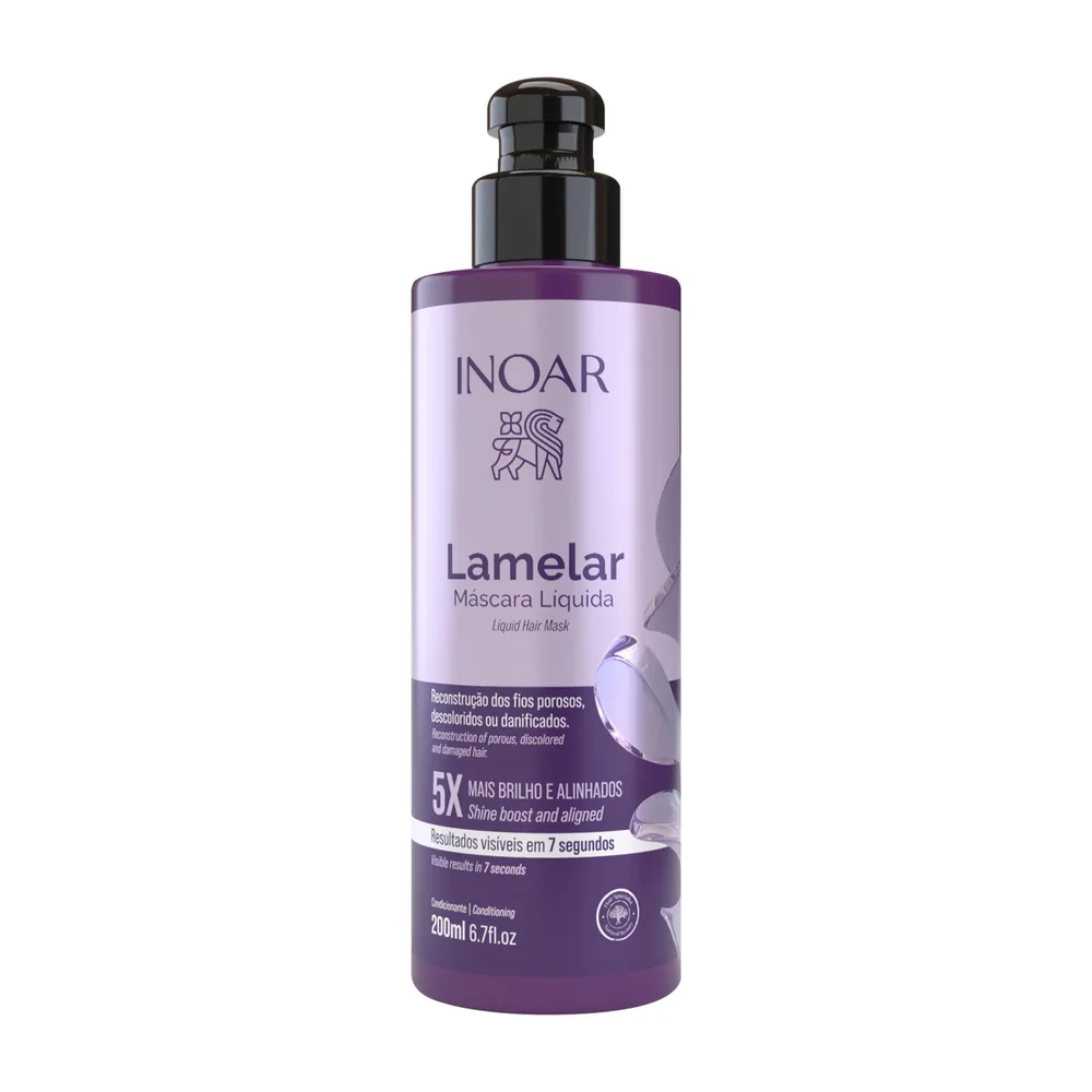 Inoar Lamelar masque liquide 200 ml, packshot Inoar