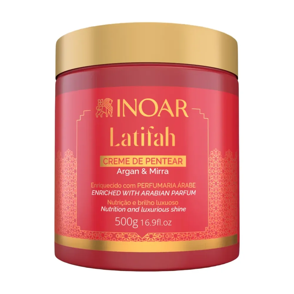 Inoar Latifah crème de coiffage 500 g, packshot Inoar