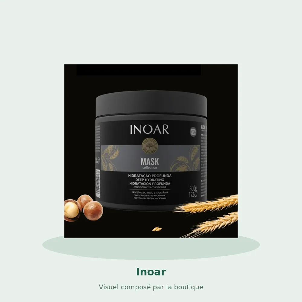 Inoar Mask, visuel composé par la boutique