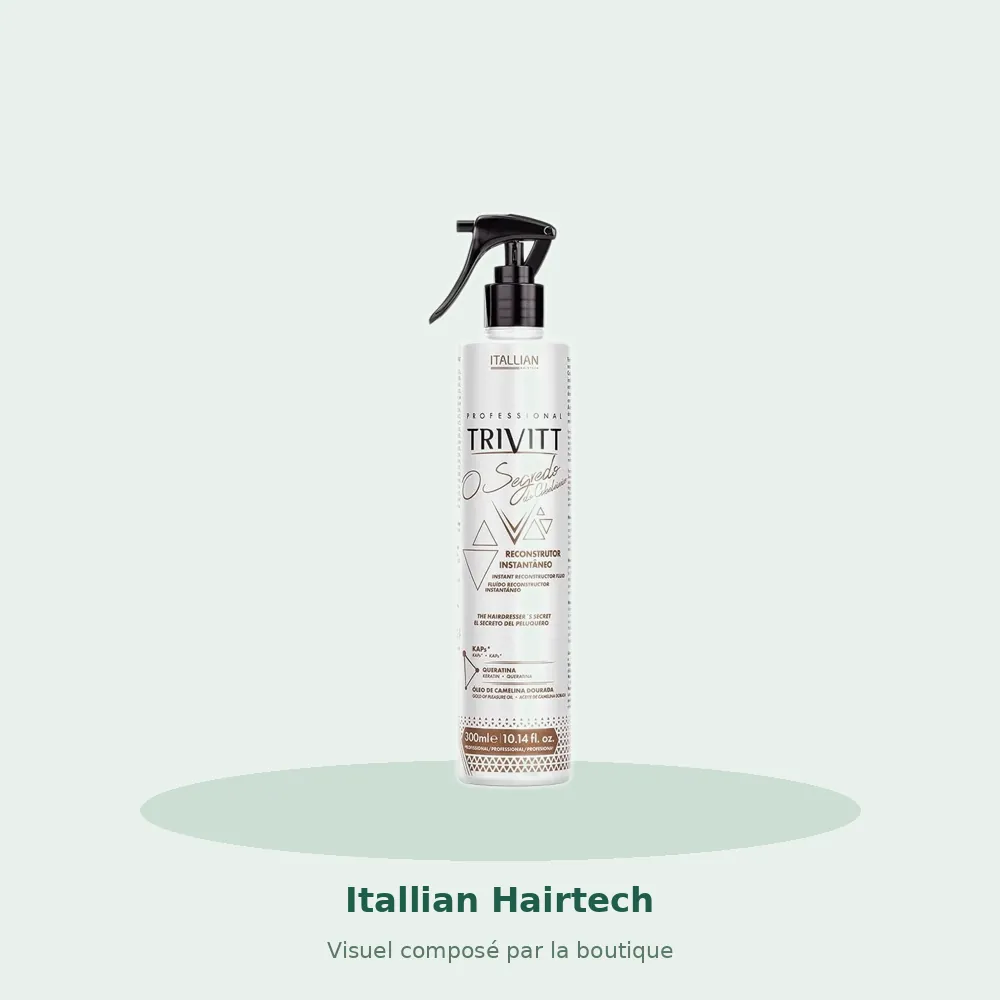 Itallian Hairtech Trivitt O Segredo do Cabeleireiro, visuel composé par la boutique
