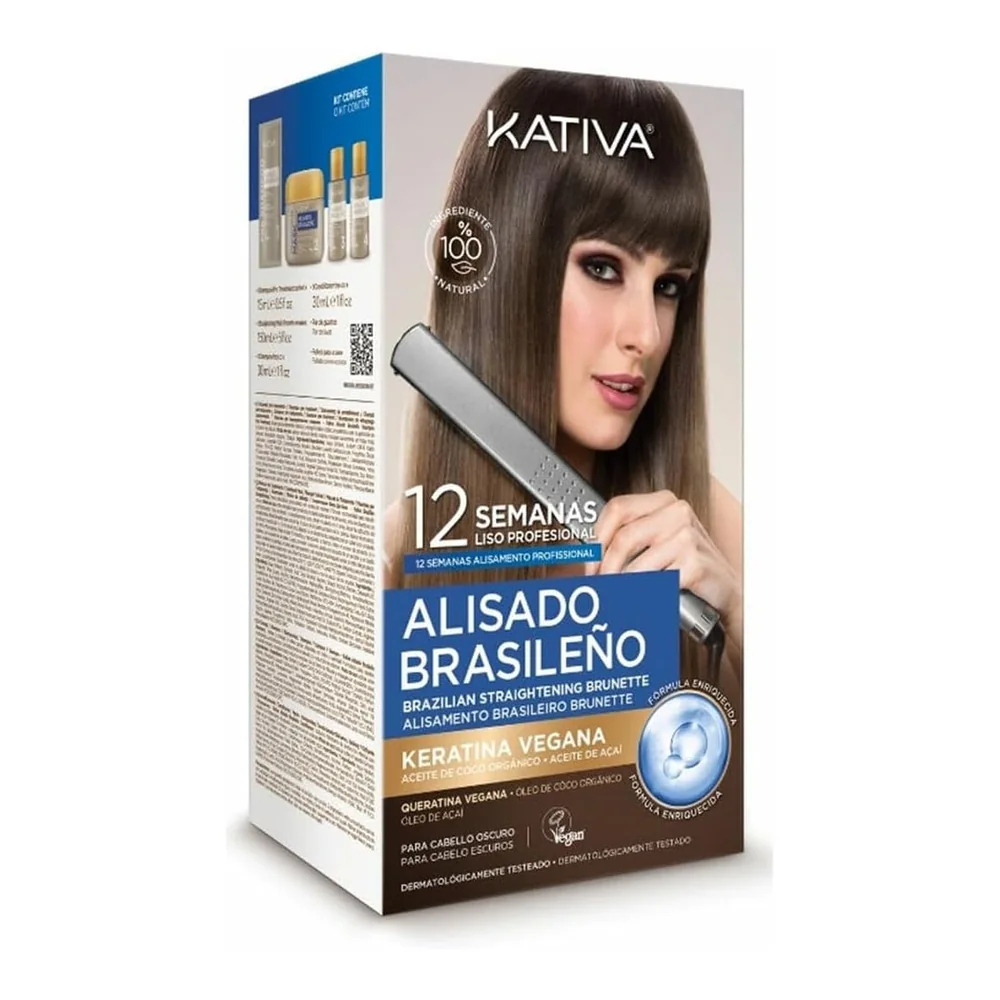 Kativa Alisado Brasileño Pro Dark kit 6 pièces, packshot Kativa
