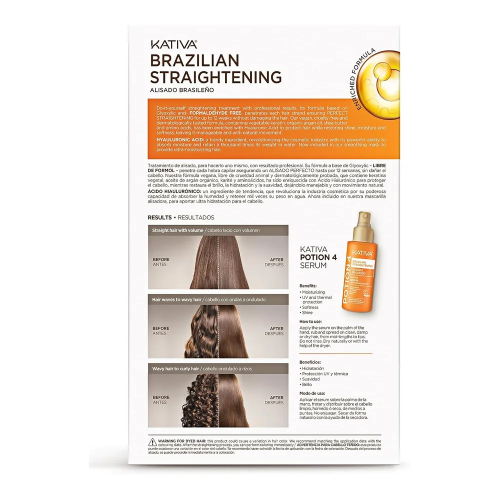 Kativa Brazilian Straightening Kit, vue 2 Kativa