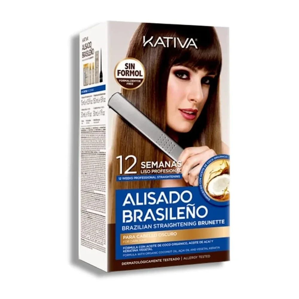 Kativa Kératine Lissage Brésilien Brunette, packshot Kativa
