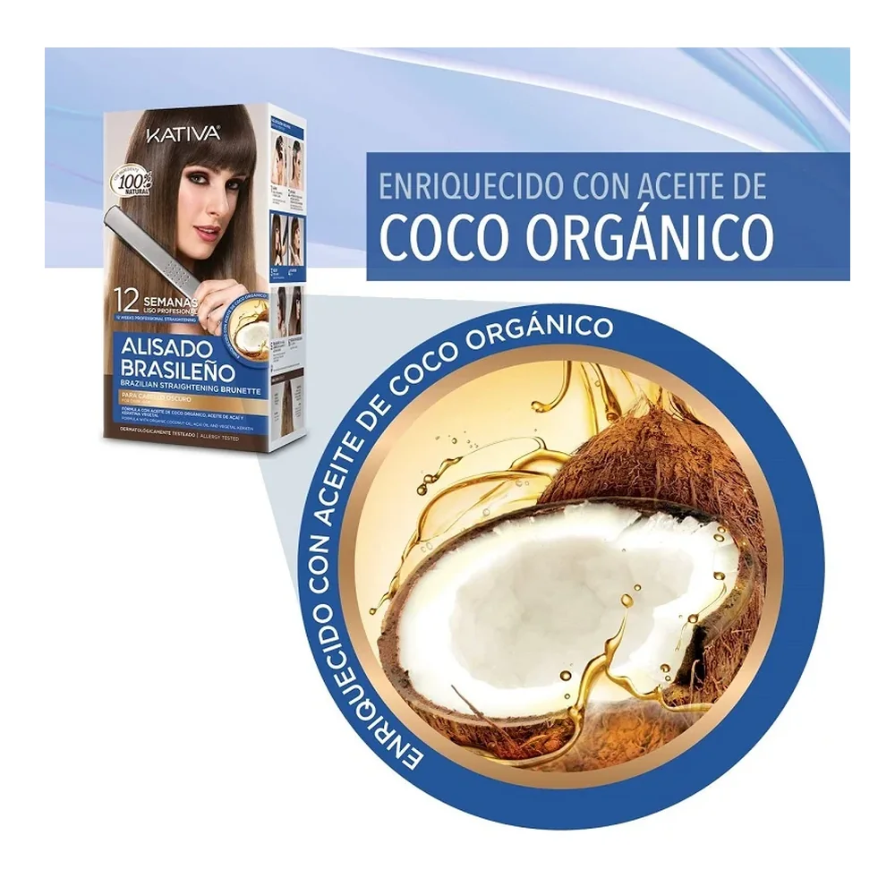 Kativa Kératine Lissage Brésilien Brunette, vue 2 Kativa