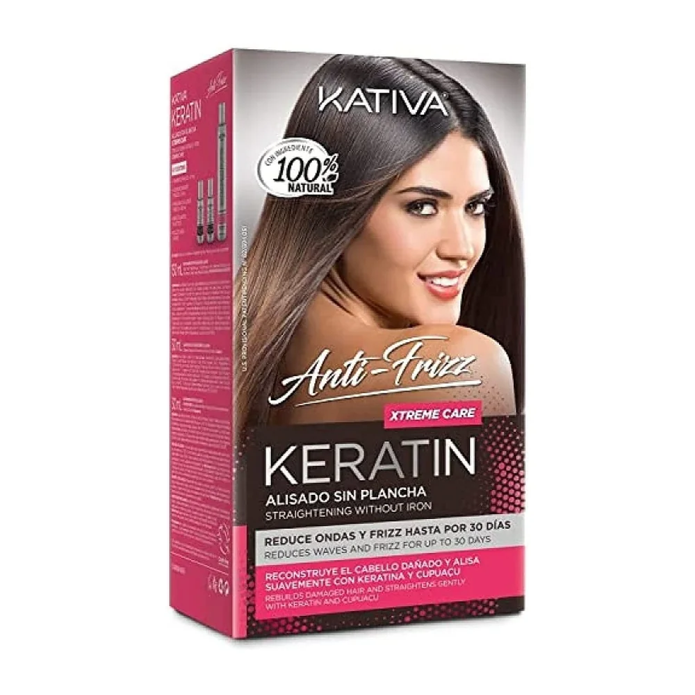 Kativa Kératine sans fer à lisser Xtrem Care, packshot Kativa