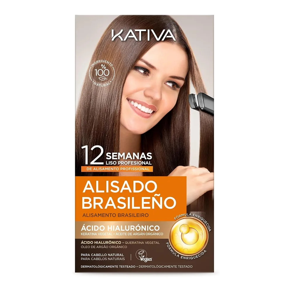 Kativa kit lissage brésilien à l'acide hyaluronique, packshot Kativa