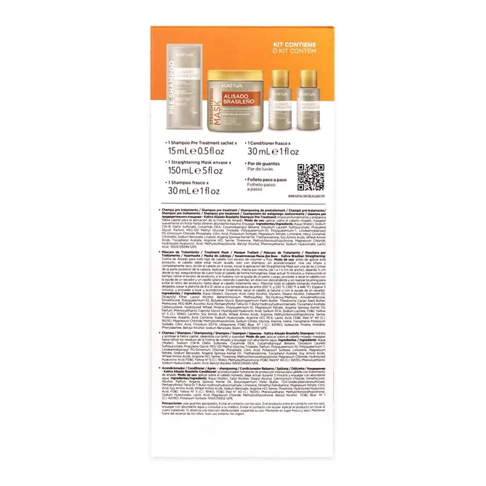 Kativa kit lissage brésilien à l'acide hyaluronique, vue 3 Kativa