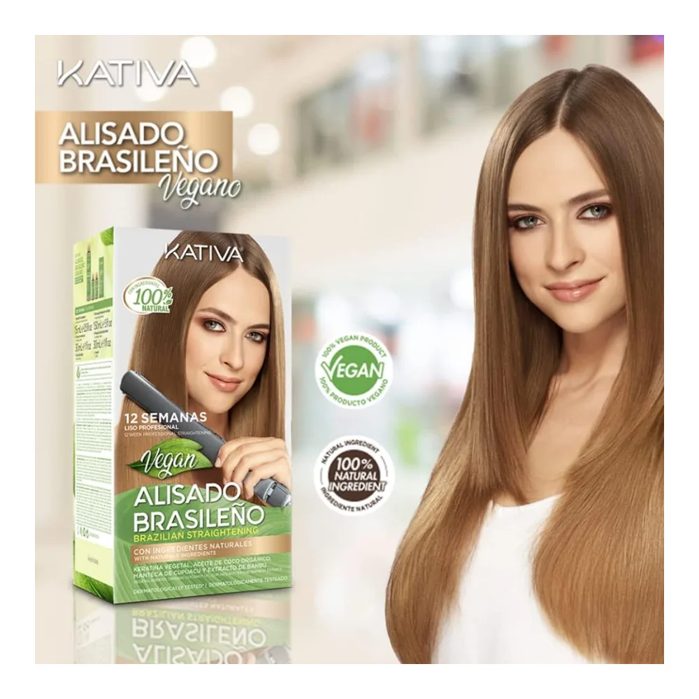 Kativa lissage brésilien vegan kit de 5, vue 3 Kativa