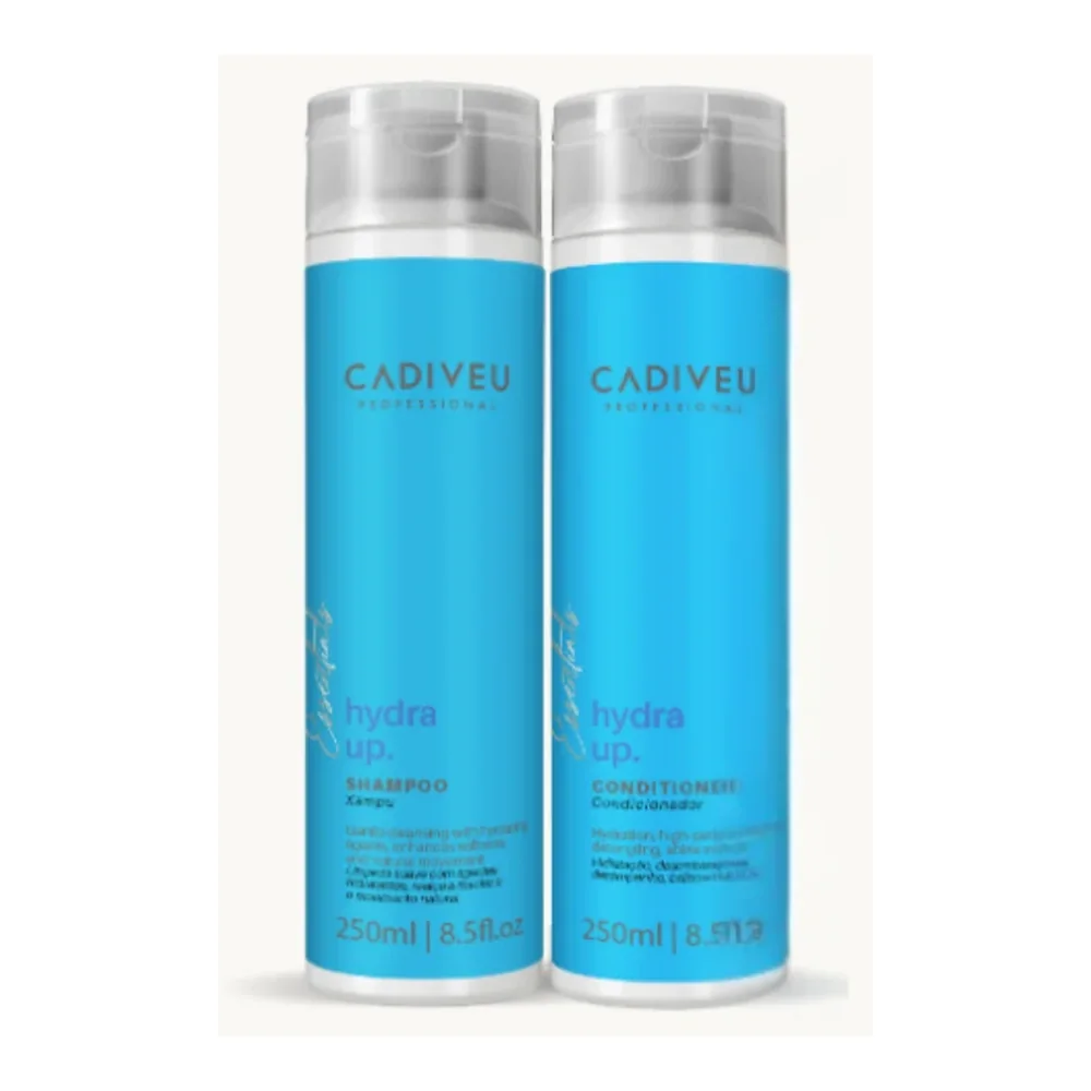 Kit Cadiveu Essentials Hydra Up 250 ml et après-shampooing 250 ml, packshot Cadiveu