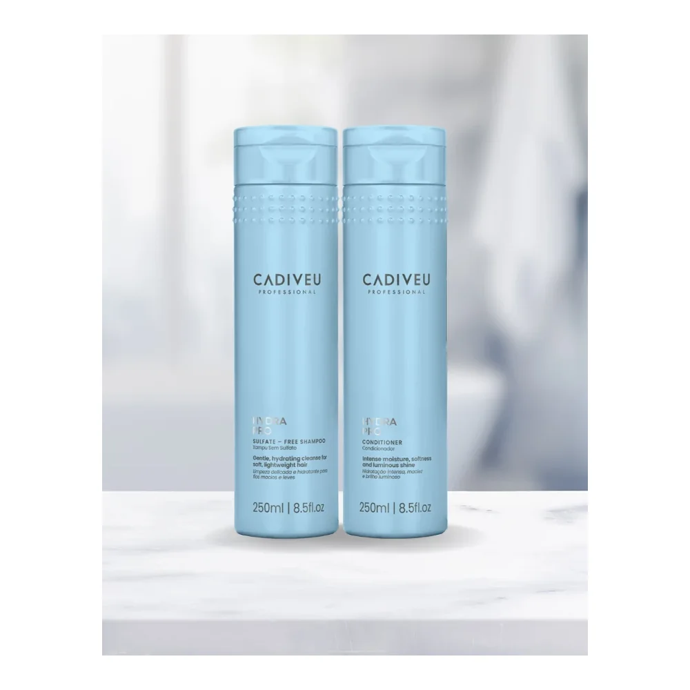 Kit Cadiveu Hydra Pro shampooing 250 ml + après-shampooing 250 ml, vue 2 Cadiveu
