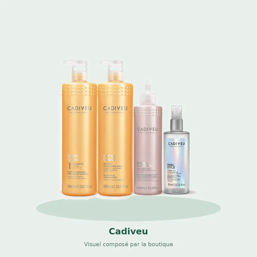 Kit Cadiveu Shot Protein, visuel composé par la boutique