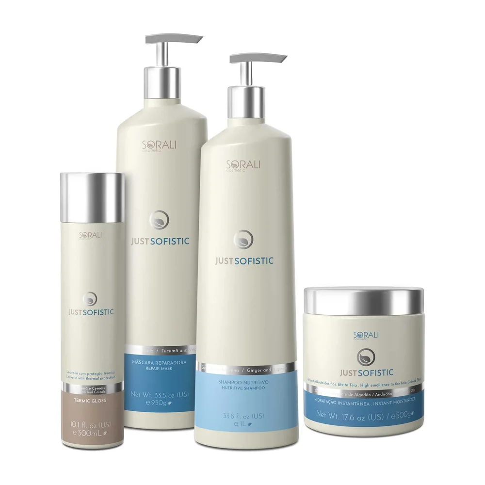 Kit Just Sofistic traitement complet Sorali, packshot Sorali