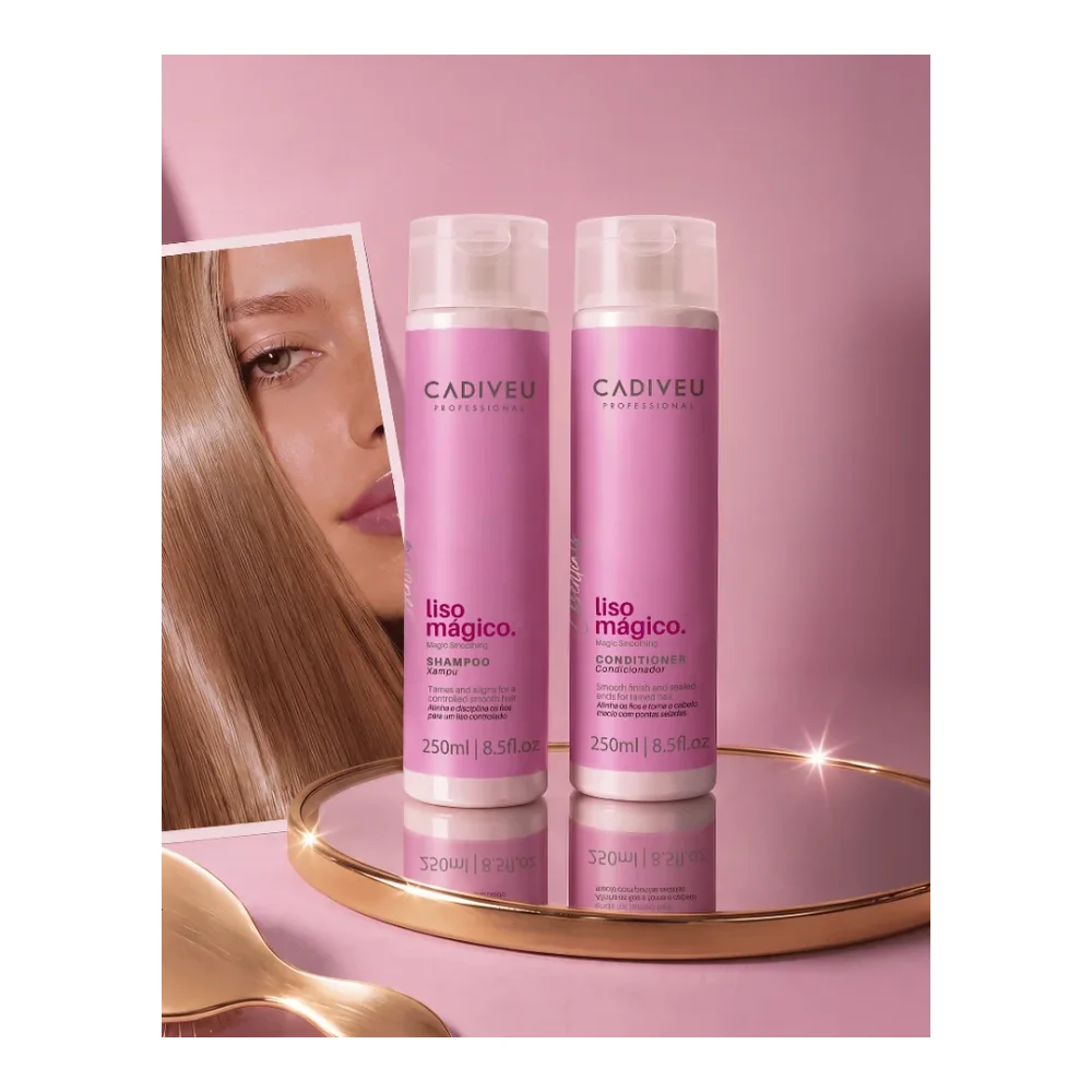 Kit Liso Mágico shampooing et après-shampooing, vue 2 Cadiveu