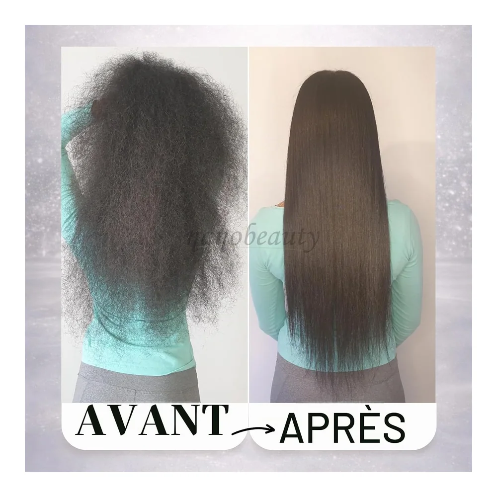Kit lissage brésilien à la kératine Nanobeauty Diamond vegan, vue 2 Hair Go Straight