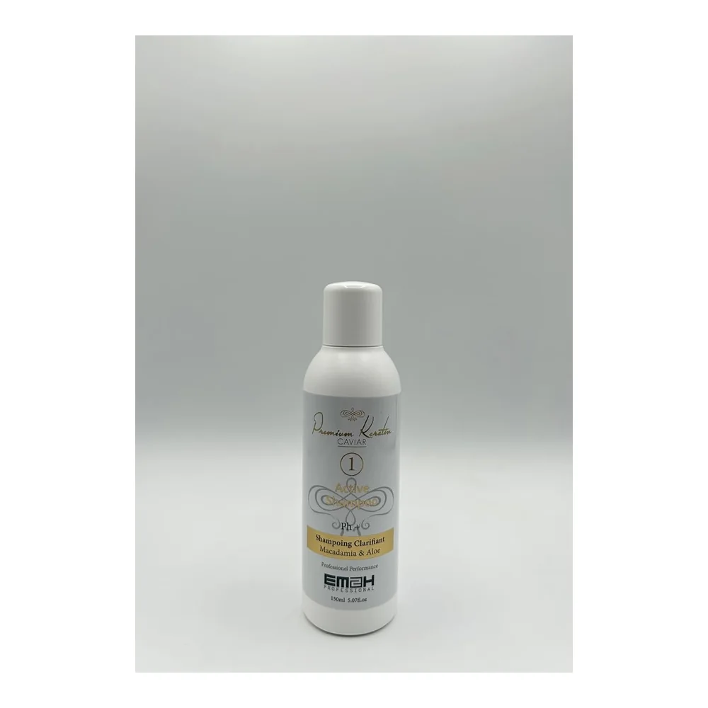 Kit lissage brésilien Premium Keratin Caviar, shampooing actif et revitalisant, vue 2 Hair Go Straight