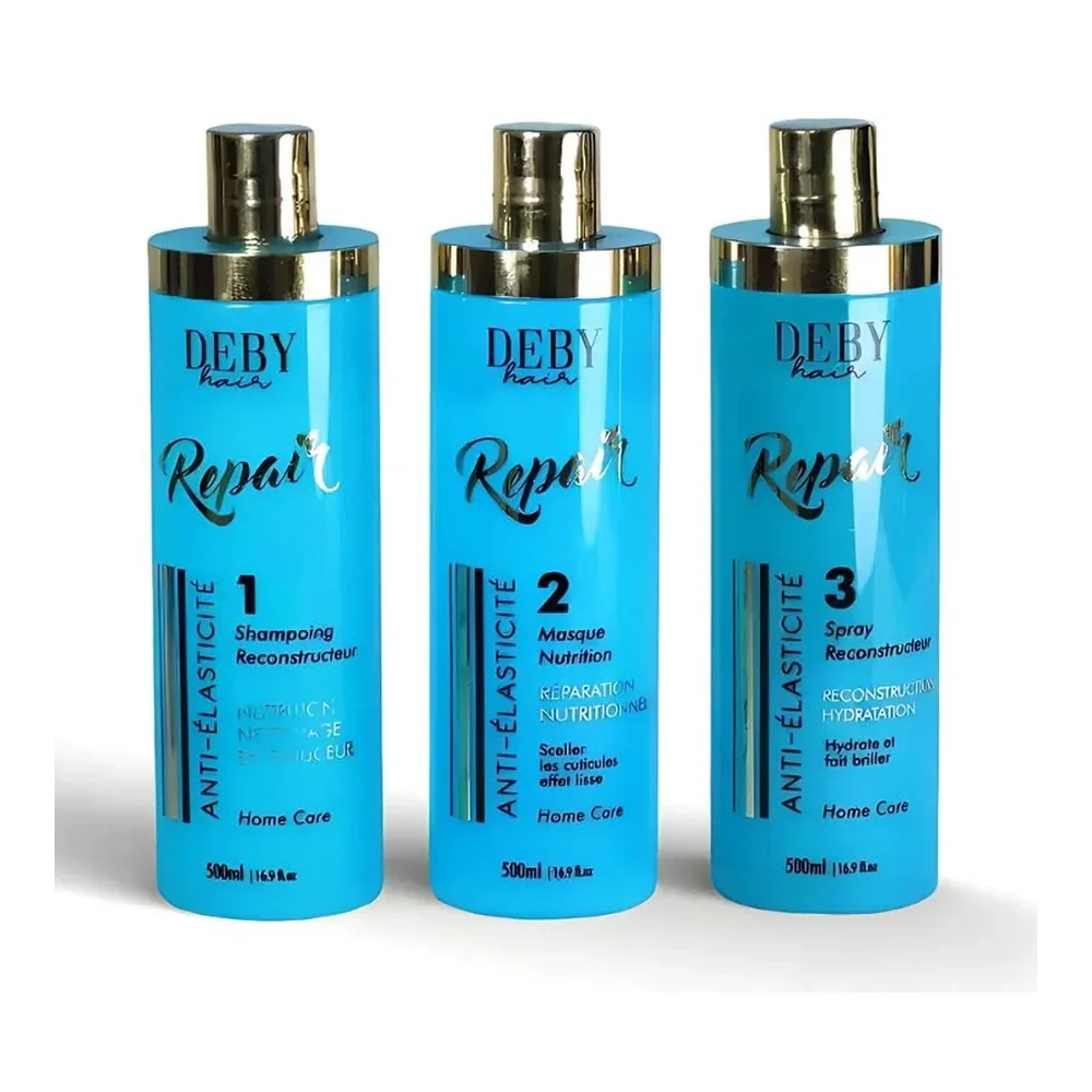 Kit Repair Deby Hair 3x500ml, packshot Deby Hair