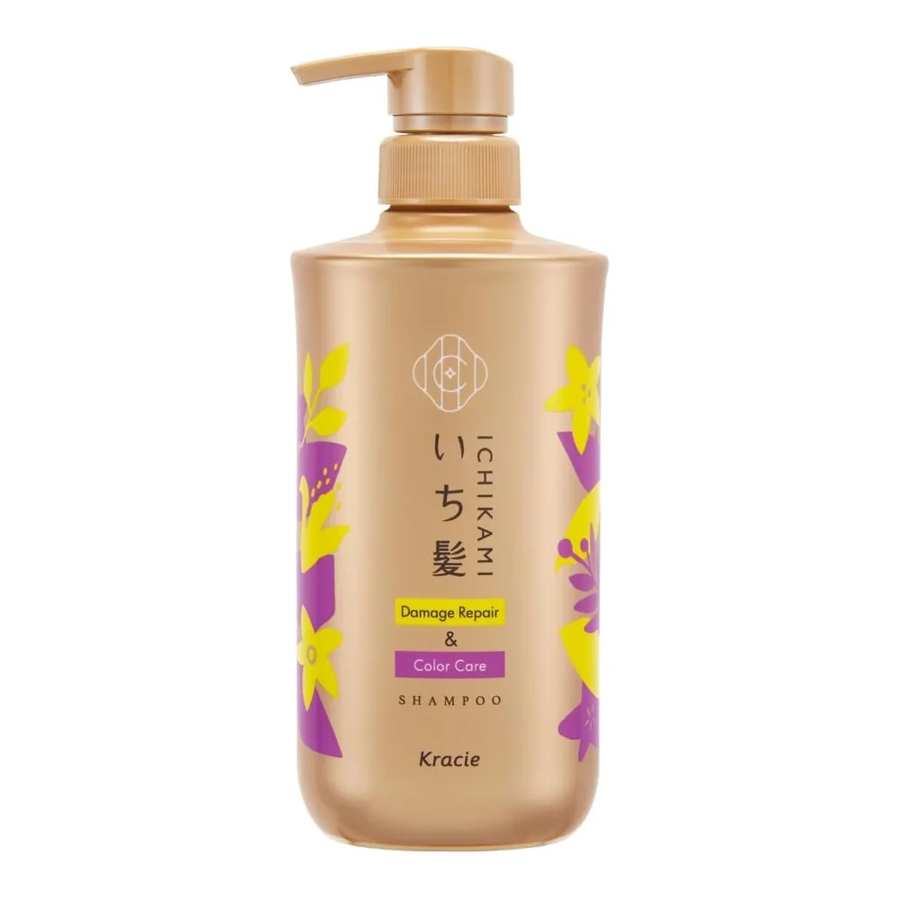 Kracie Ichikami Damage Repair & Color Care shampooing 480 ml, packshot Ichikami