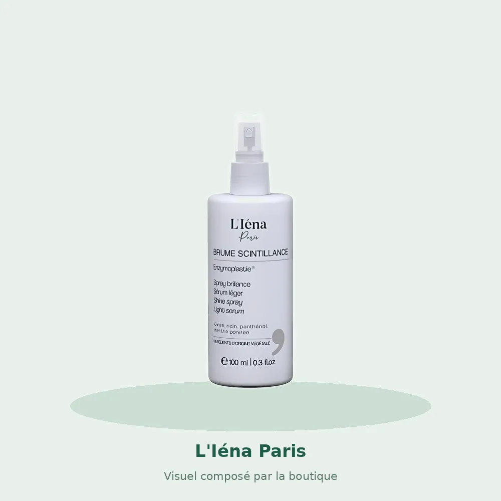 L'Iéna Paris Brume Brillance Tanin 100 ml, visuel composé par la boutique