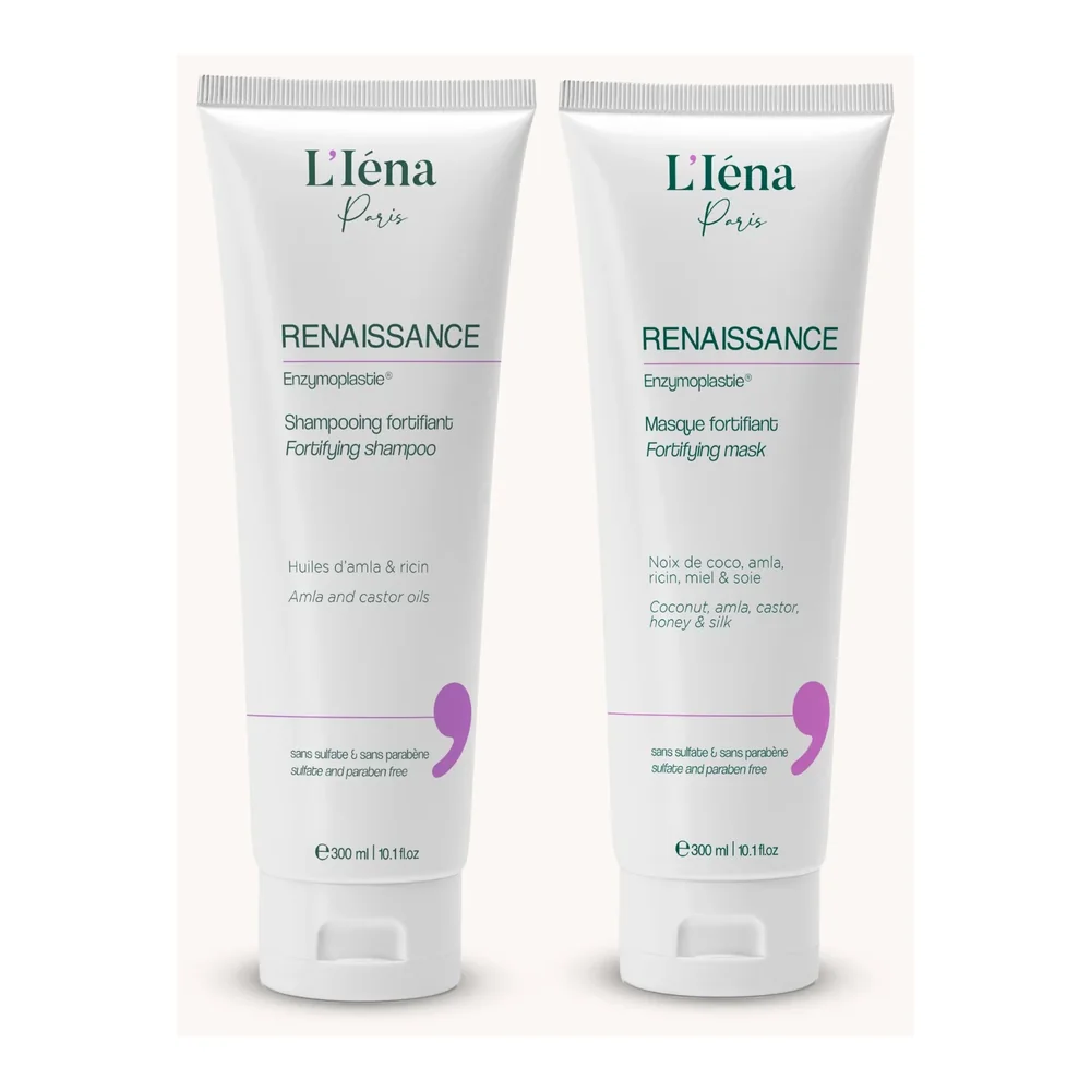 L'Iéna Paris Kit d'entretien lissage sans sulfate Renaissance Tanin 2 x 300 ml, packshot L'Iéna Paris