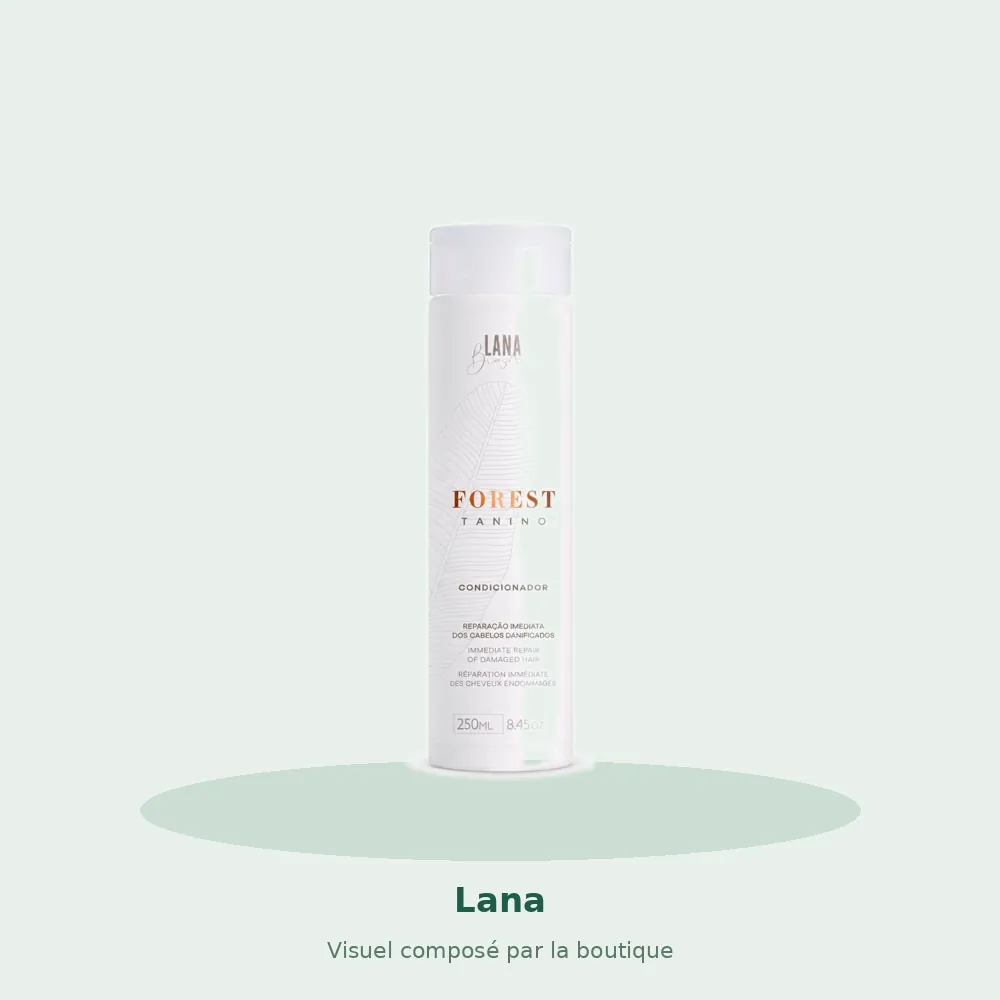 Lana Brasiles Après-shampooing Forest Tanino 250 ml, visuel composé par la boutique