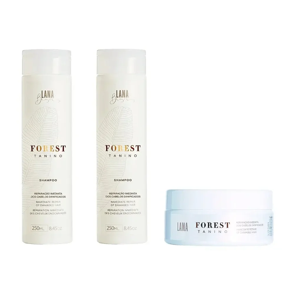 Lana Brasiles Kit Entretien Lissage Forest Tanino, packshot Lana