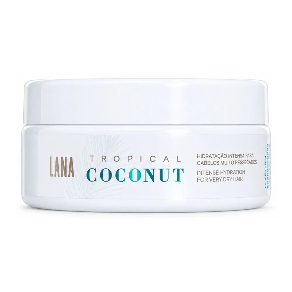 Lana Brasiles Masque Hydratant Tropical Coconut, packshot Lana