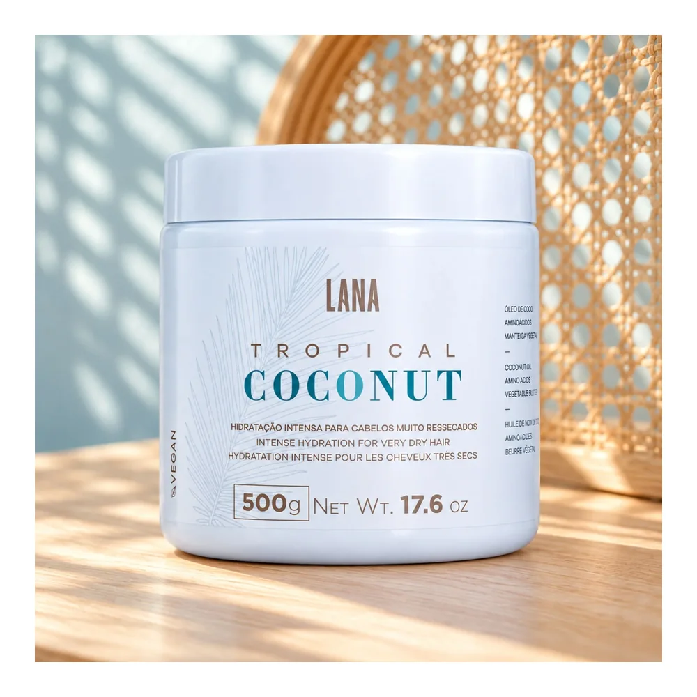 Lana Brasiles Masque Hydratant Tropical Coconut, vue 3 Lana