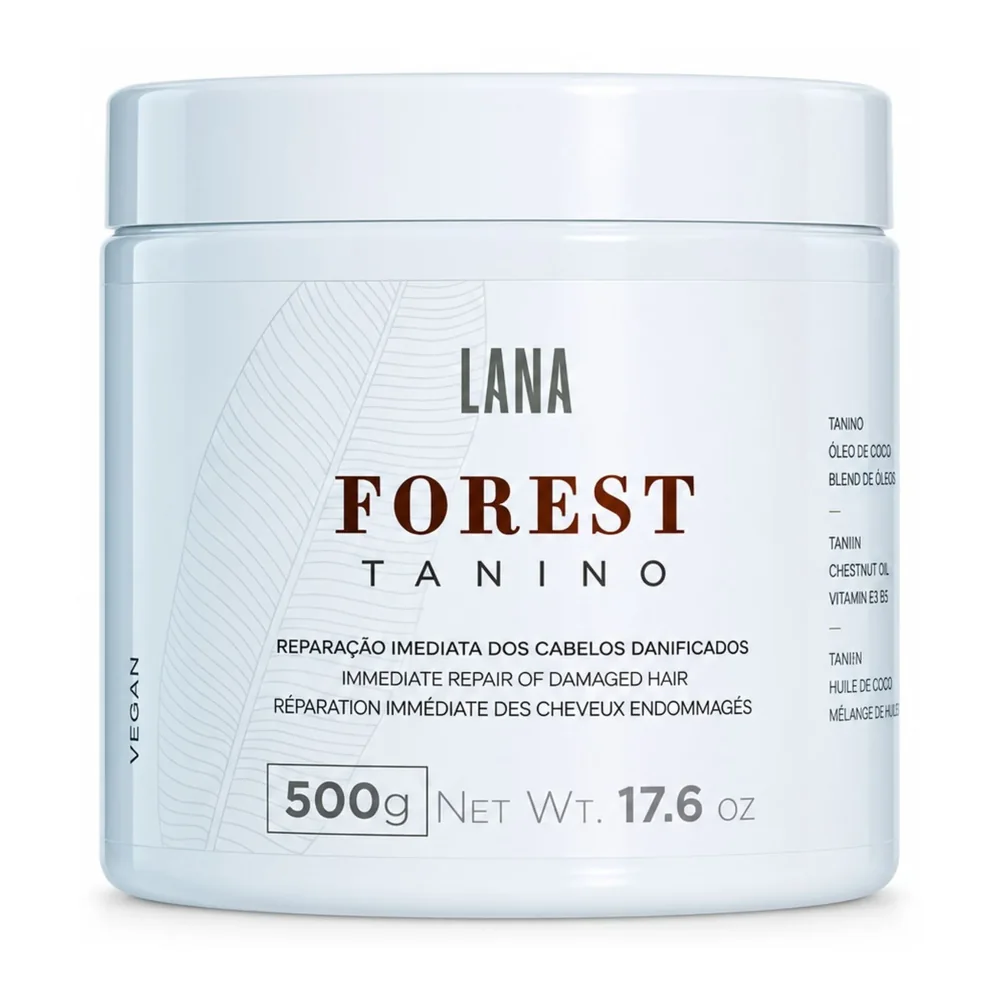 Lana Brasiles Masque Réparateur Forest Tanino, vue 2 Lana