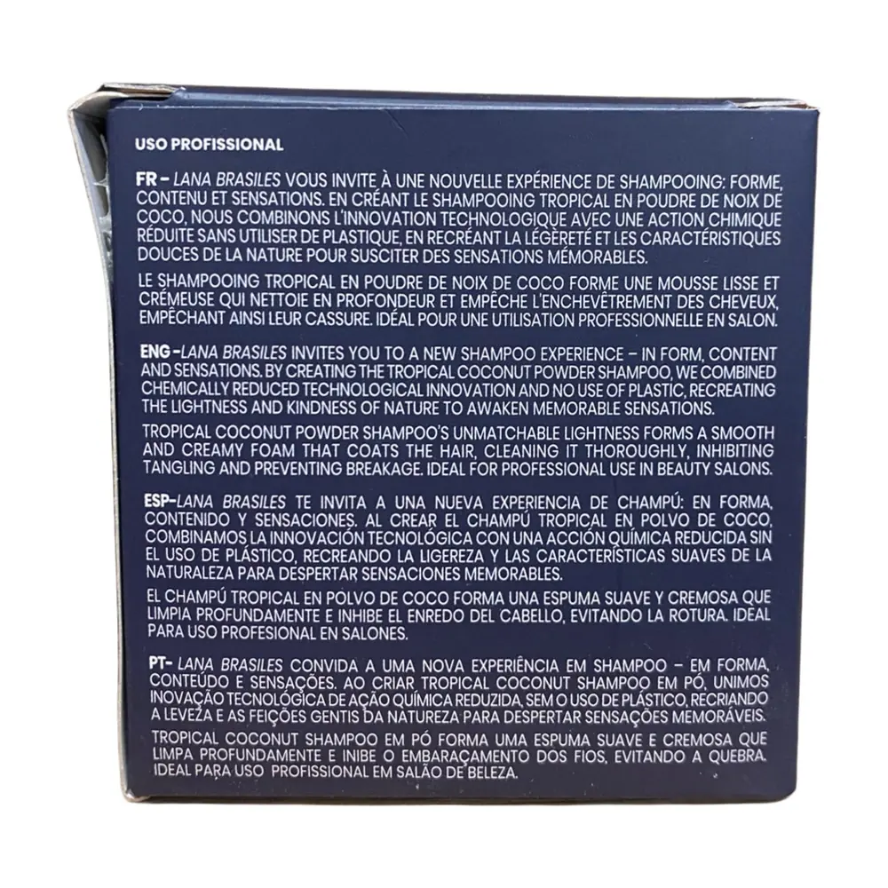 Lana Brasiles Shampooing en Poudre Tropical Coconut 200 g, vue 2 Lana