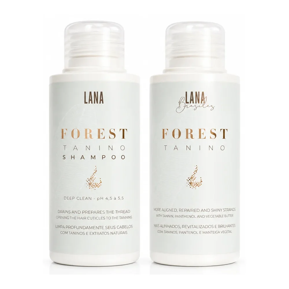 Lana Kit Lissage Tanino Soin Lissant Protéine Forestière & Tanin, packshot Lana