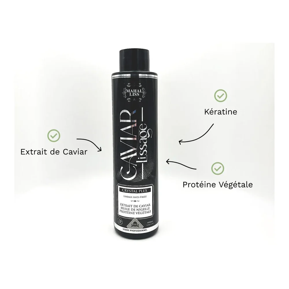 Lissage Mahal Liss Caviar huile de nigelle, vue 3 Mahal Liss