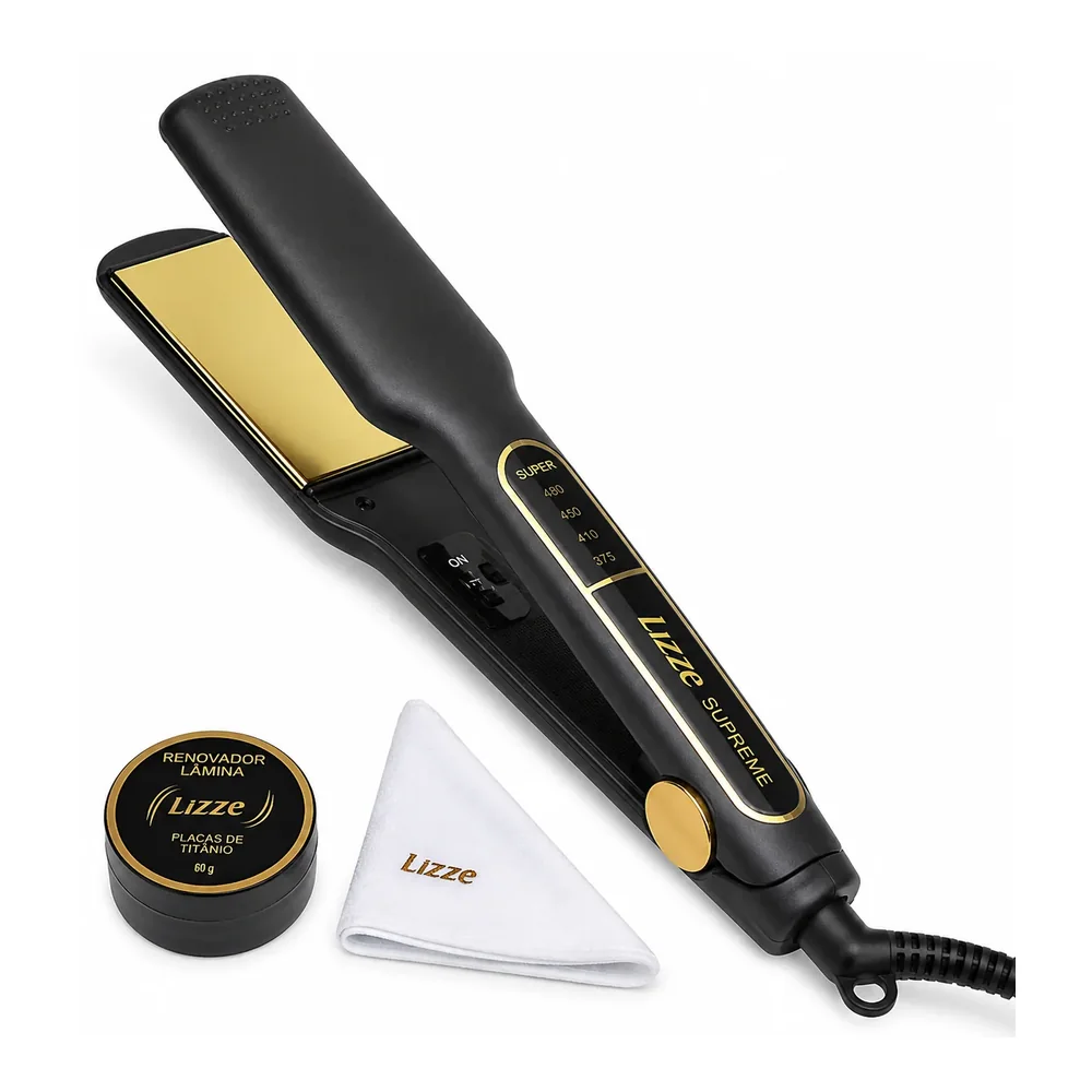 Lisseur professionnel plaques larges Lizze Suprême, packshot Lizze