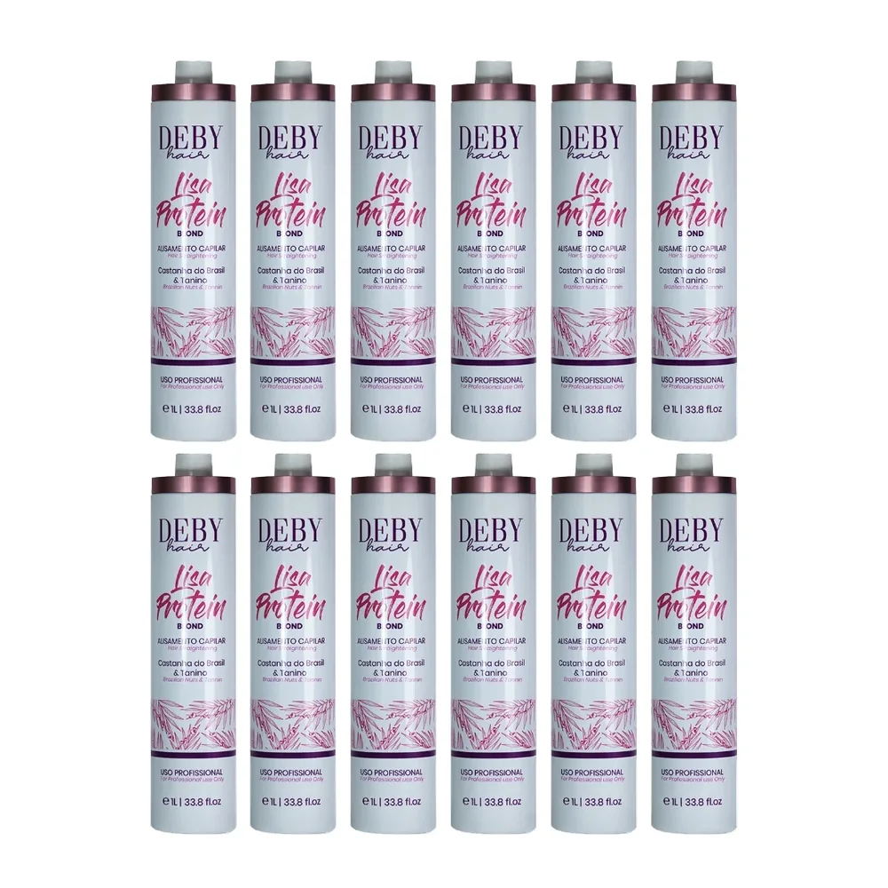 Lot de 12 Lissages Deby Hair Lisa Protein Blond, packshot Deby Hair