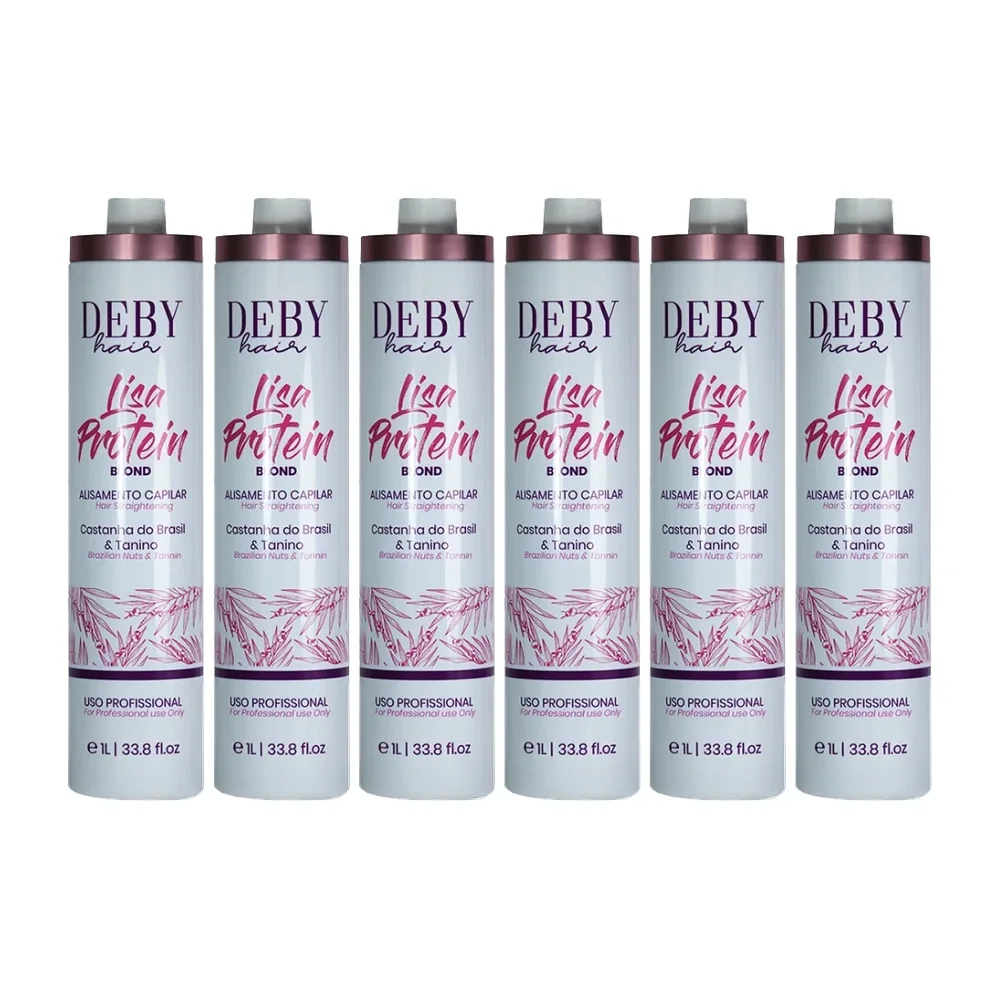 Lot de 6 Lissages Deby Hair Lisa Protein Blond, packshot Deby Hair