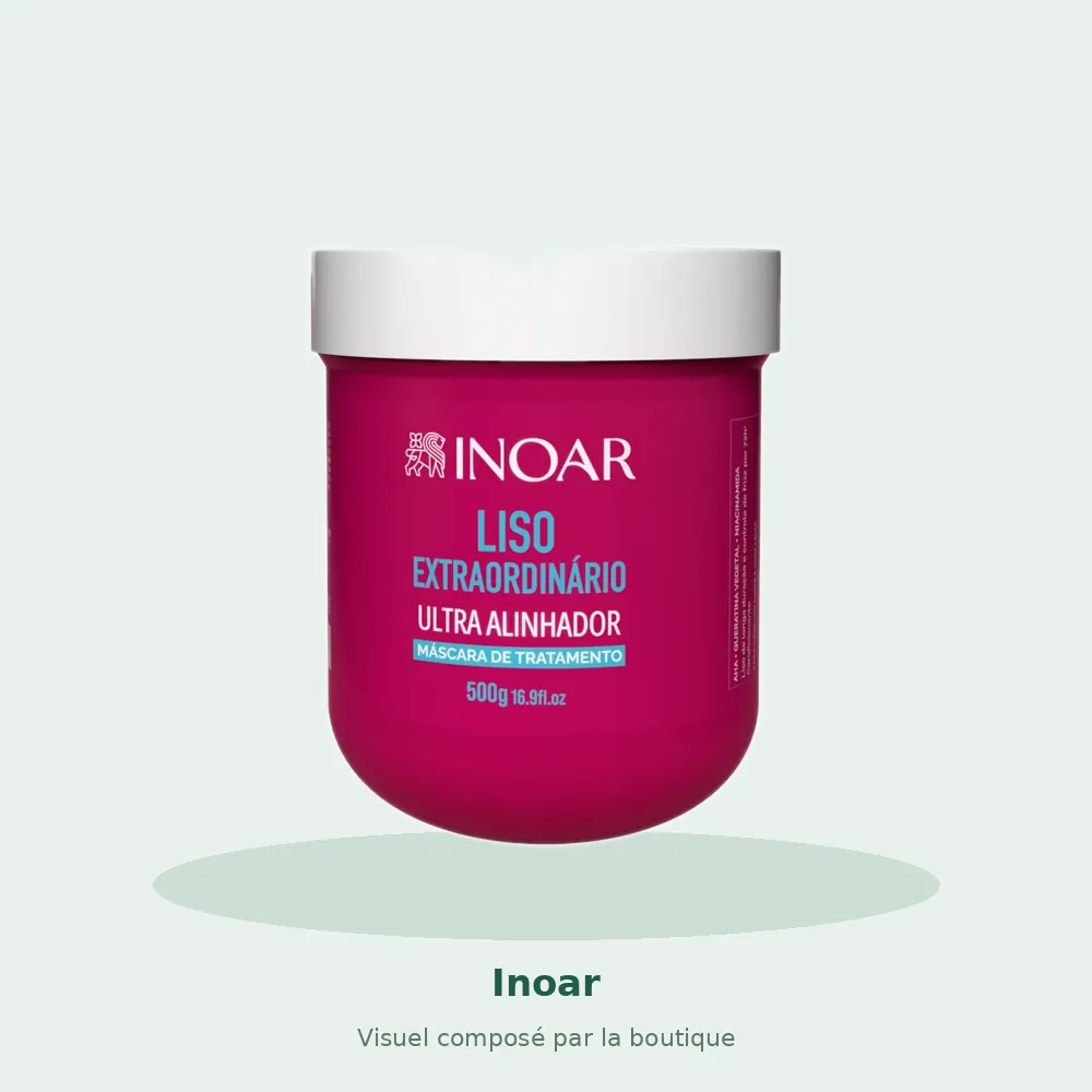 Masque Inoar Liso Extraordinário, visuel composé par la boutique